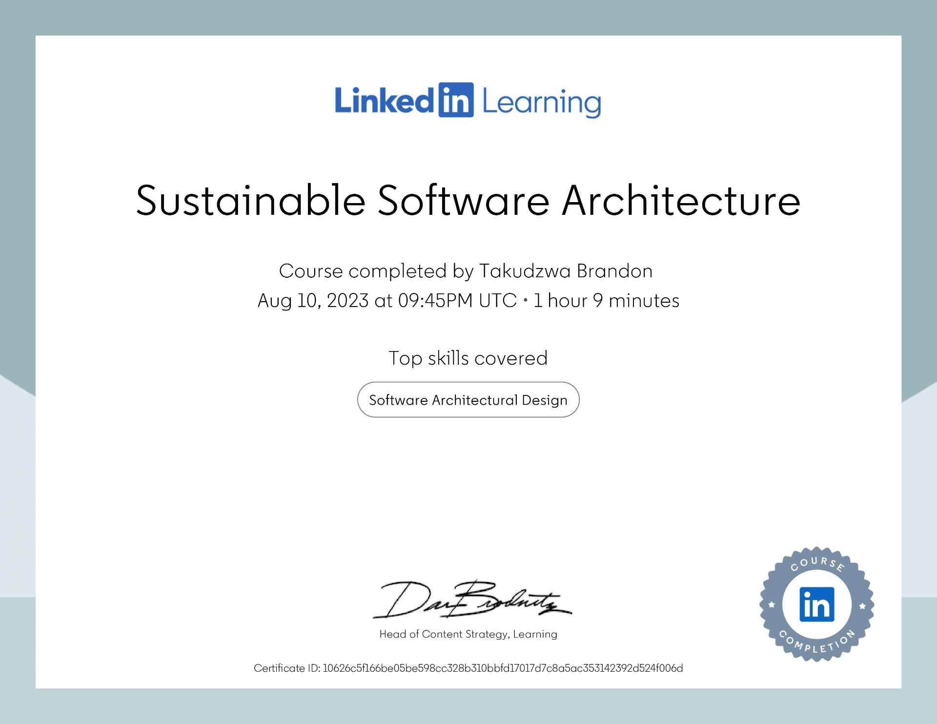 Certificate Image